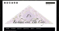 Desktop Screenshot of fashion-and-thecity.com